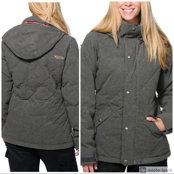 Burton Eden Quilted Snowboarding Jacket - Picture 2 of 16